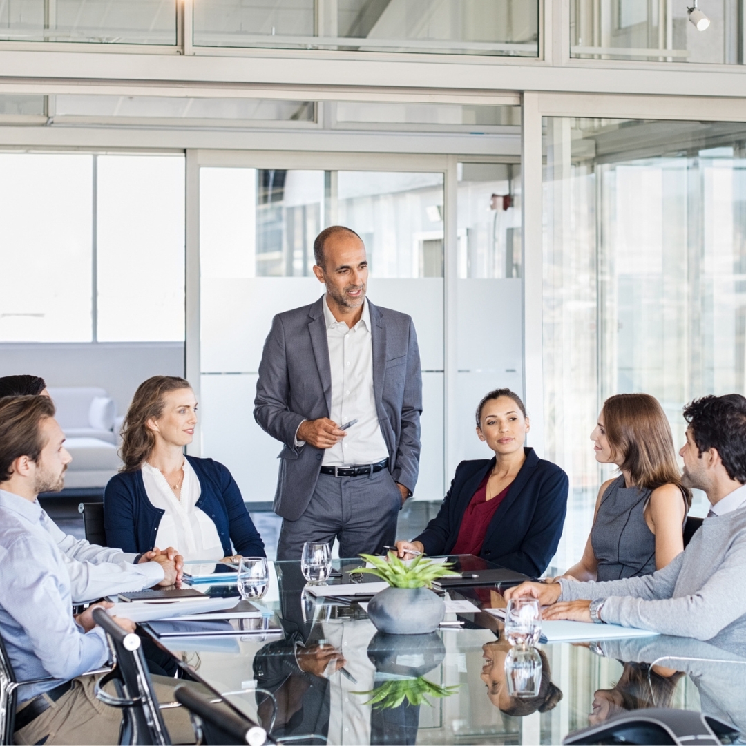 Réunion entre collaborateurs